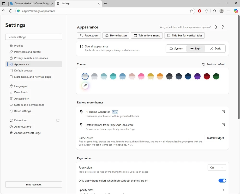 Microsoft Edge — captura de tela 2